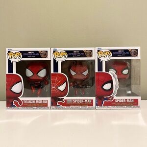 Spider-Man: No Way Home Funko Pop Set
